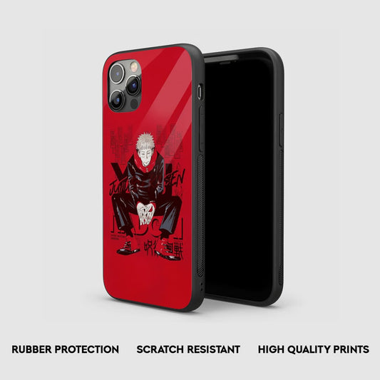Jujutsu Yuji Silicone Armored Phone Case by Anime Phone Cover