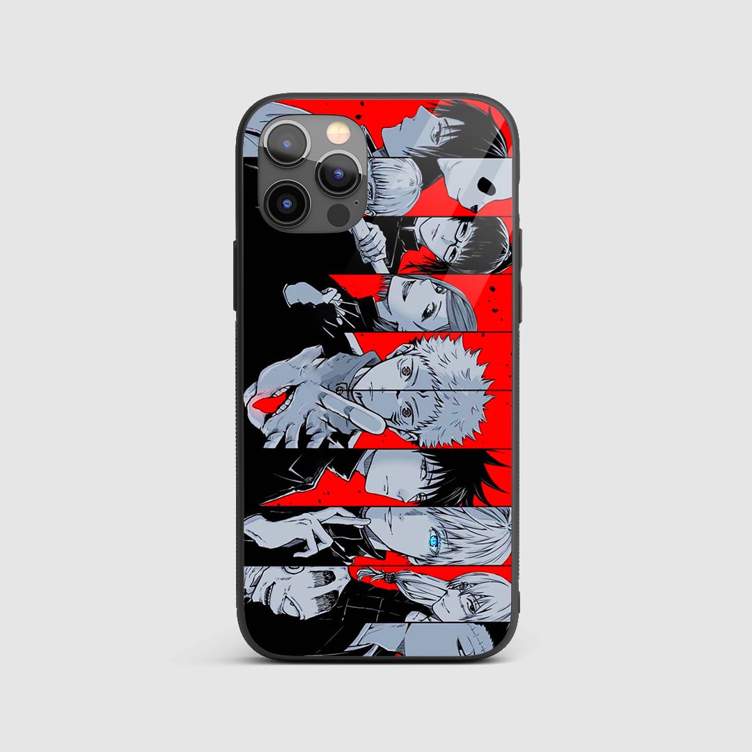 Jujutsu Kaisen Side Scroll Silicone Armored Phone Case by Anime Phone Cover