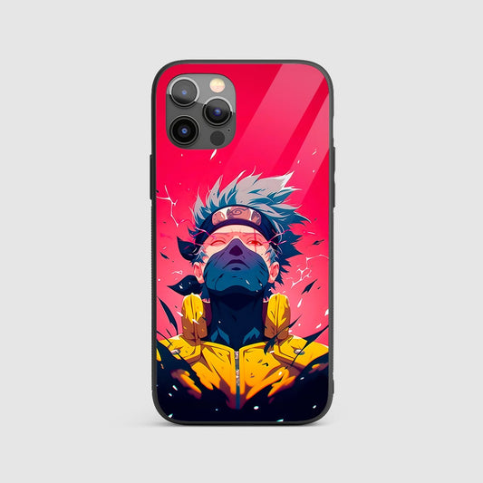 Kakashi Graphic  Silicone Armored Phone Case by Anime Phone Cover