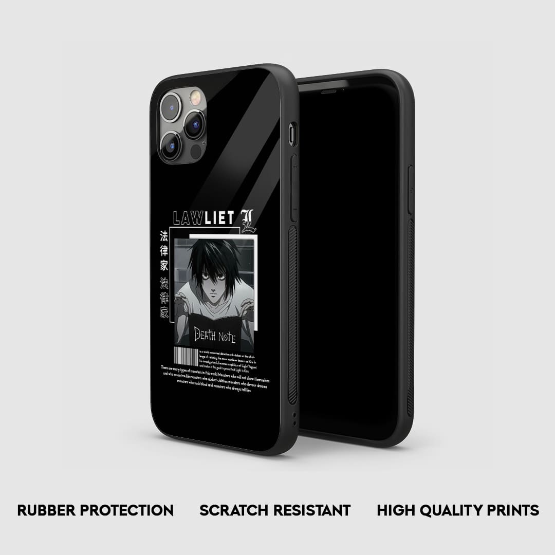 Lawliet Silicone Armored Phone Case by Anime Phone Cover