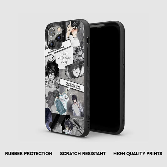 Lawliet Manga Silicone Armored Phone Case by Anime Phone Cover