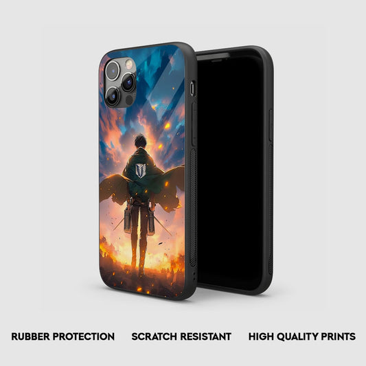 Levi Ackerman Aesthetic Silicone Armored Phone Case