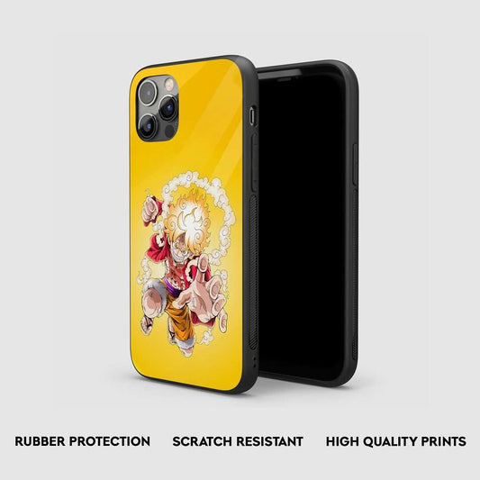 Luffy Yellow Silicone Armored Phone Case by Anime Phone Cover
