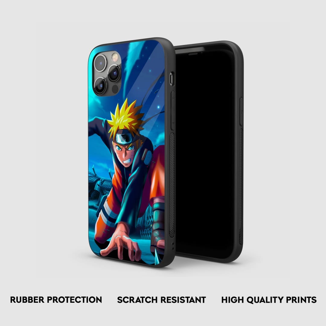 Naruto Ninjutsu Silicone Armored Phone Case by Anime Phone Cover