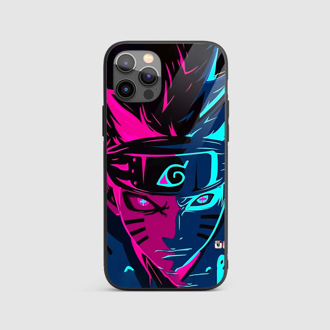 Naruto Neon Silicone Armored Phone Case by Anime Phone Cover