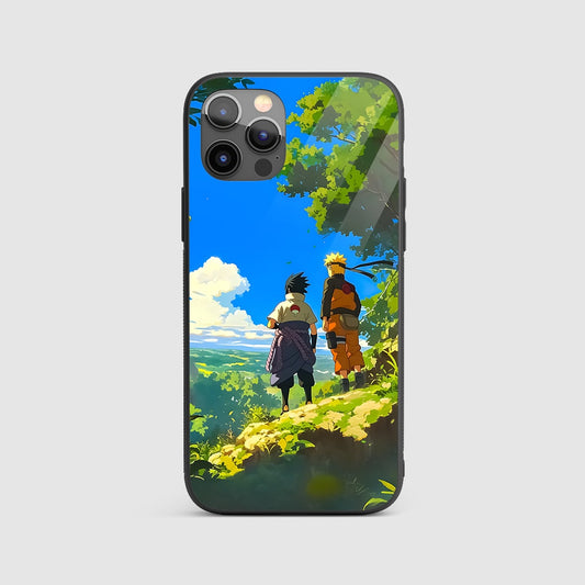Naruto Sasuke Aesthetic Silicone Armored Phone Case by Anime Phone Cover