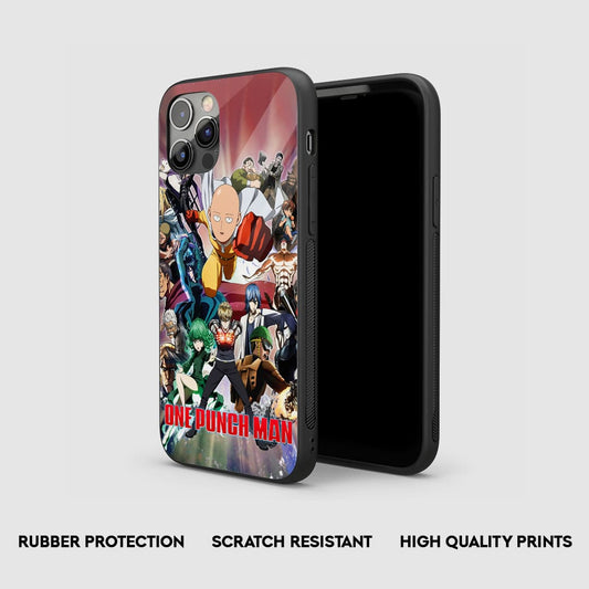One Punch Man Poster Silicone Armored Phone Case by Anime Phone Cover