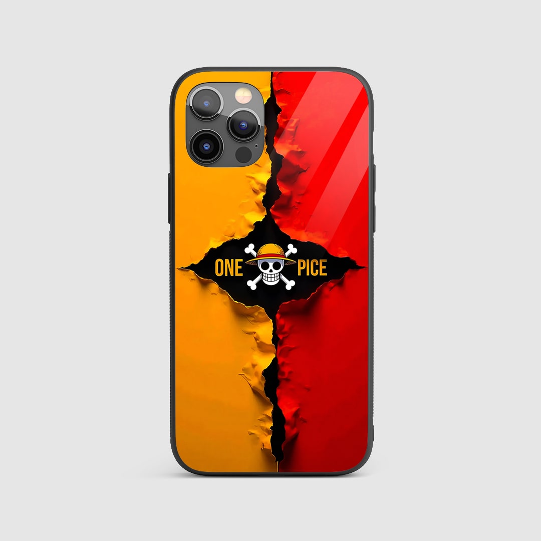 One Piece Logo Silicone Armored Phone Case by Anime Phone Cover