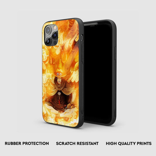 Portgas D Silicone Armored Phone Case by Anime Phone Cover