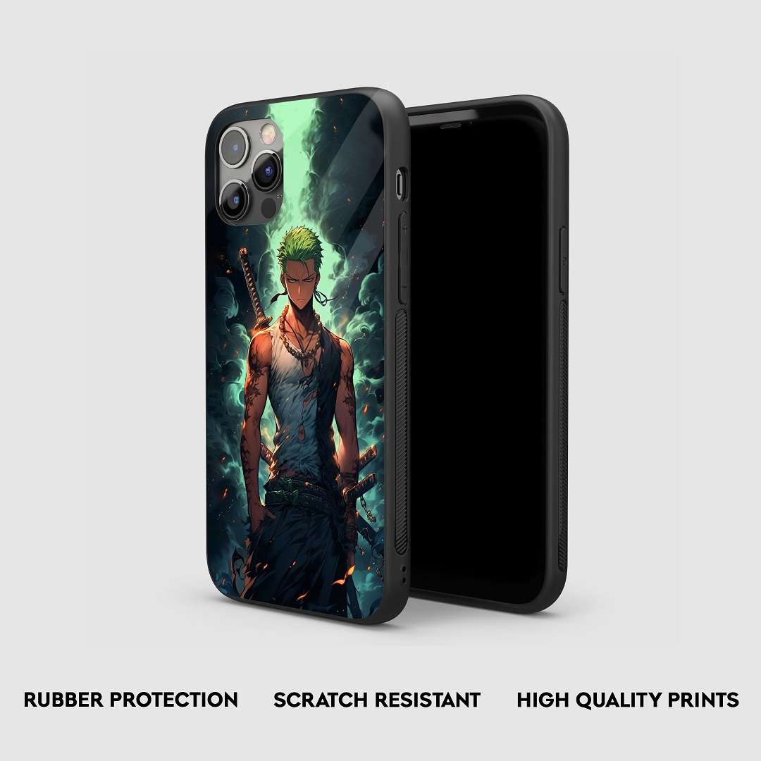 Roronoa Aesthetic Silicone Armored Phone Case by Anime Phone Cover