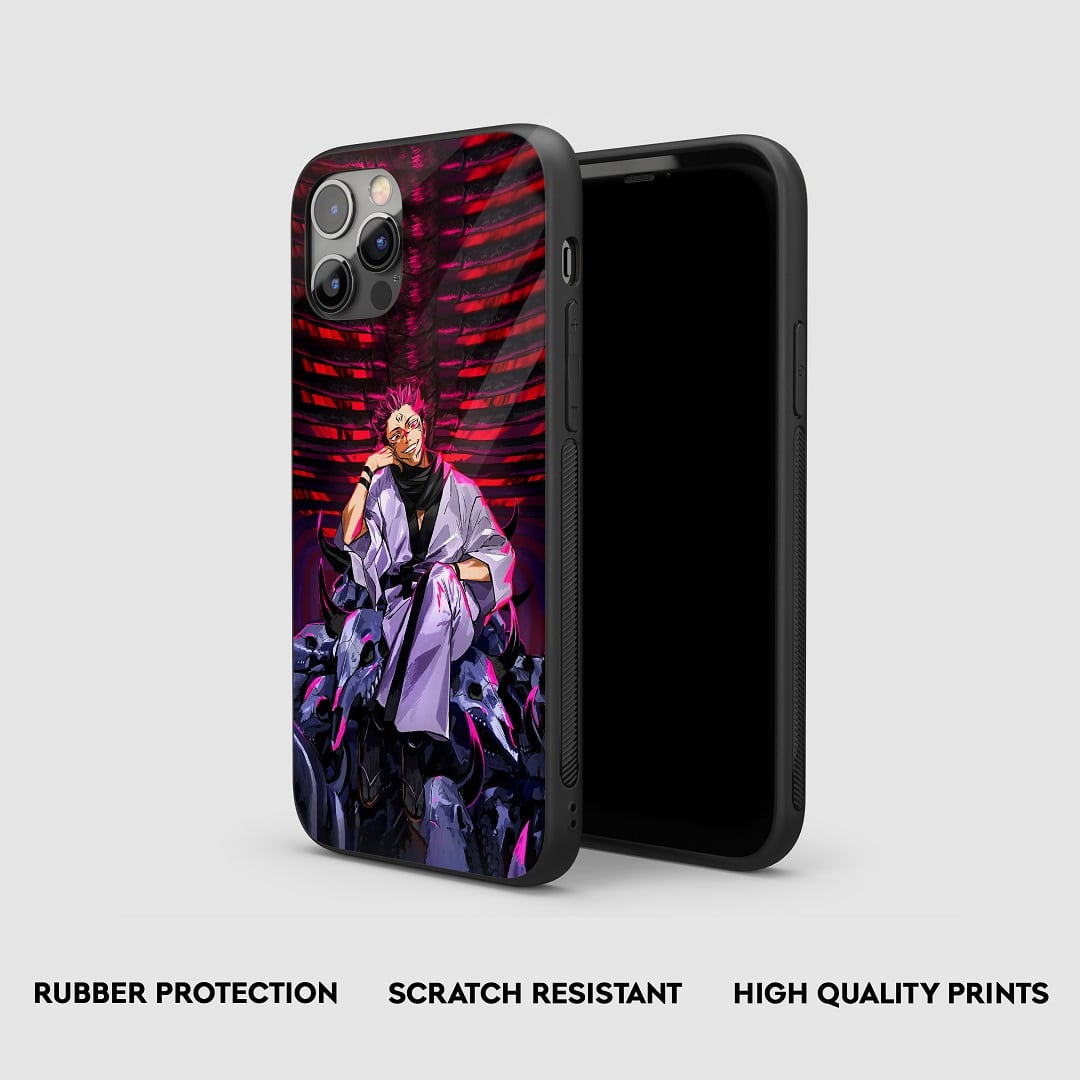 Ryomen Laugh Silicone Armored Phone Case by Anime Phone Cover