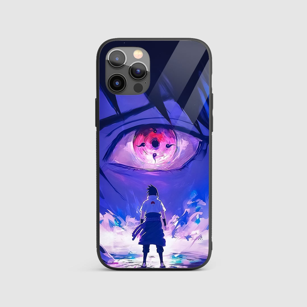 Sasuke Sharingan Silicone Armored Phone Case by Anime Phone Cover