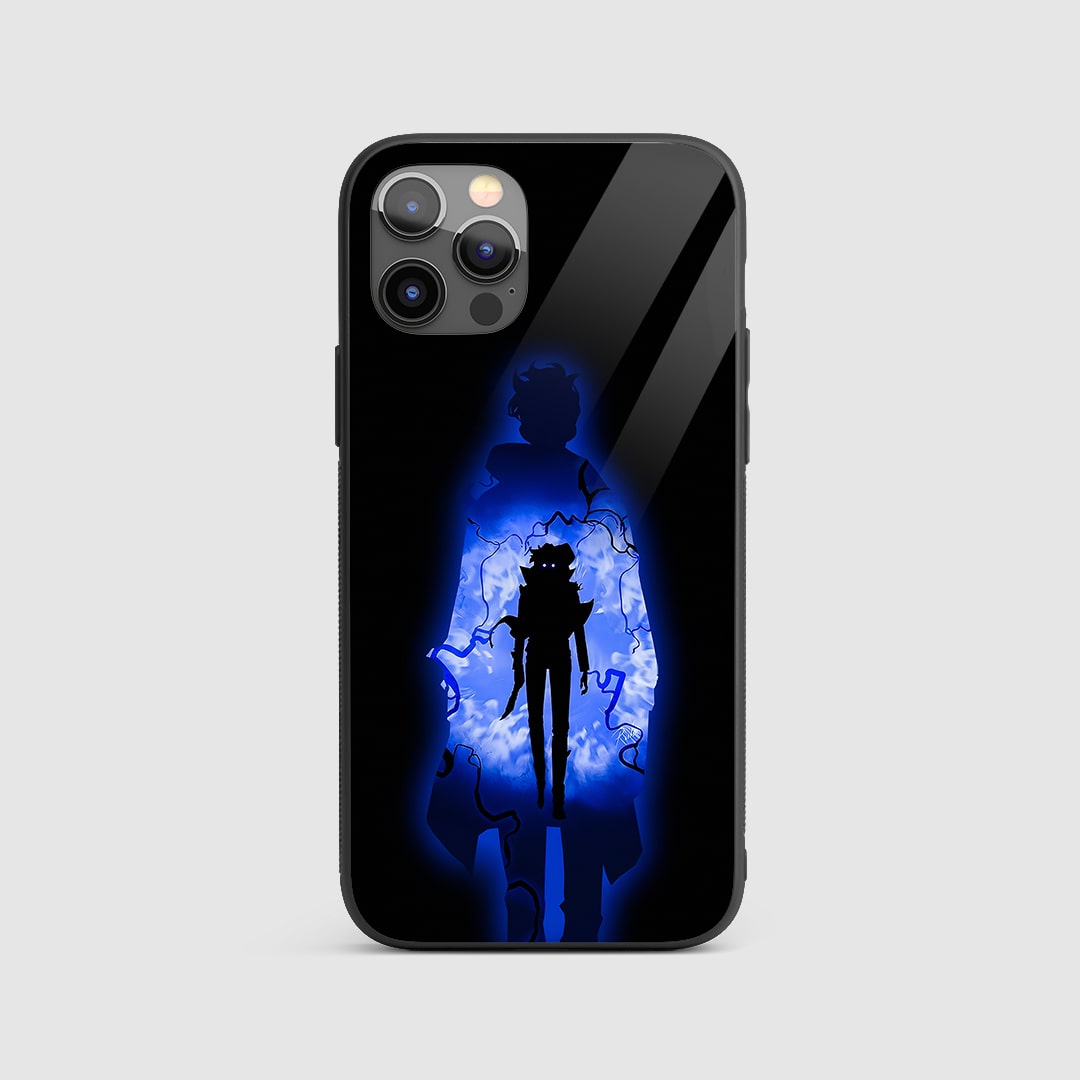 Shadow Monarch Silicone Armored Phone Case by Anime Phone Cover