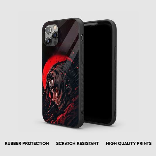 Itachi Uchiha Graphic Silicone Armored Phone Case