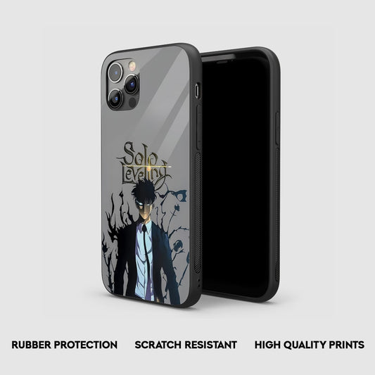 Solo Leveling Minimal Silicone Armored Phone Case