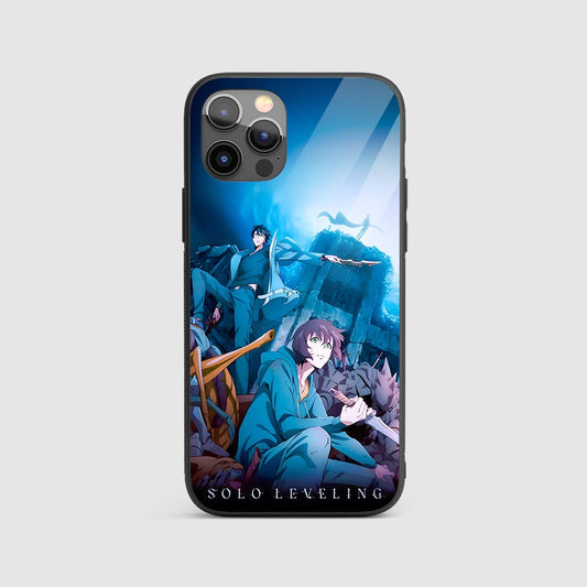 Solo Leveling Silicone Armored Phone Case by Anime Phone Cover