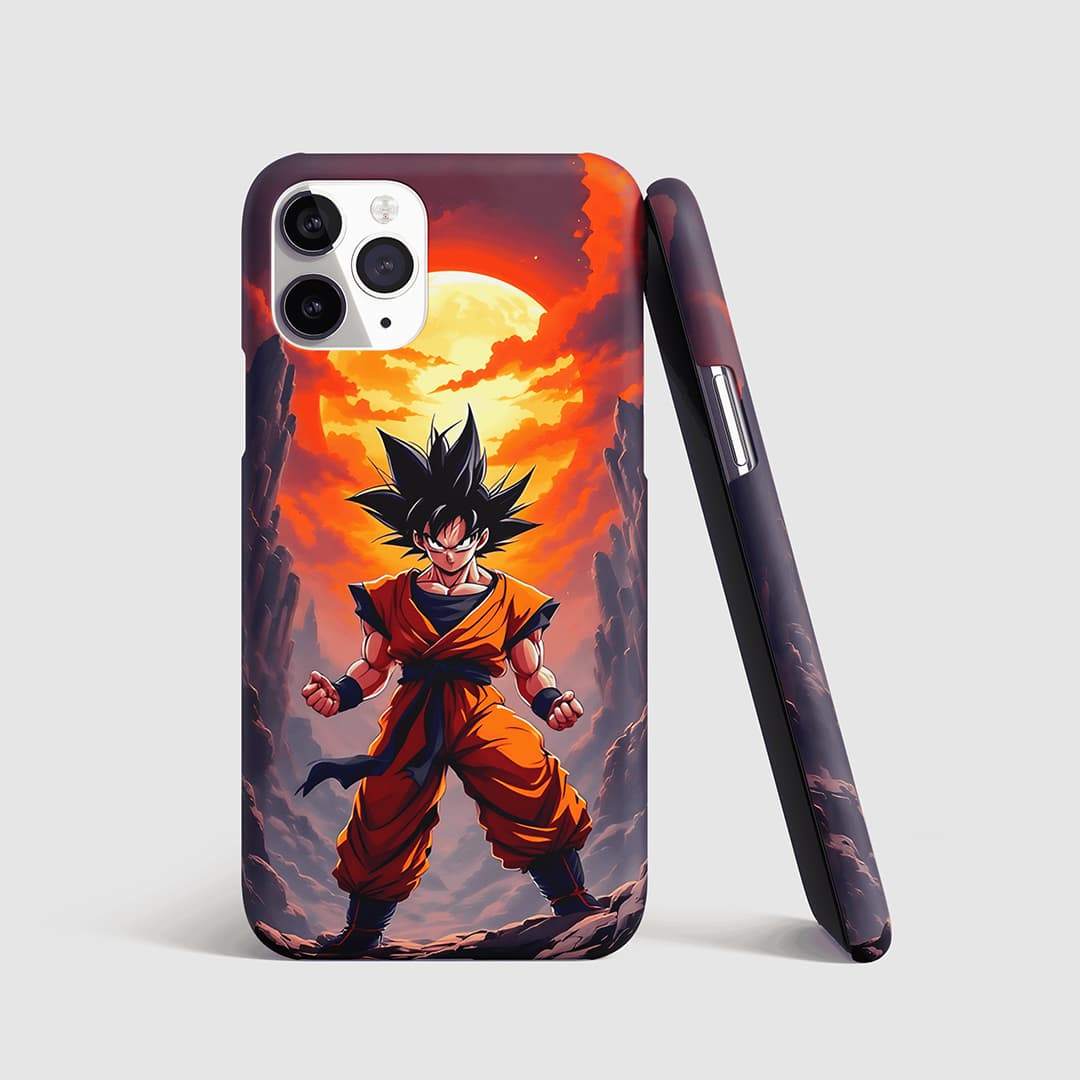 Son Goku Aesthetic Phone Cover Phone by Anime Phone Cover