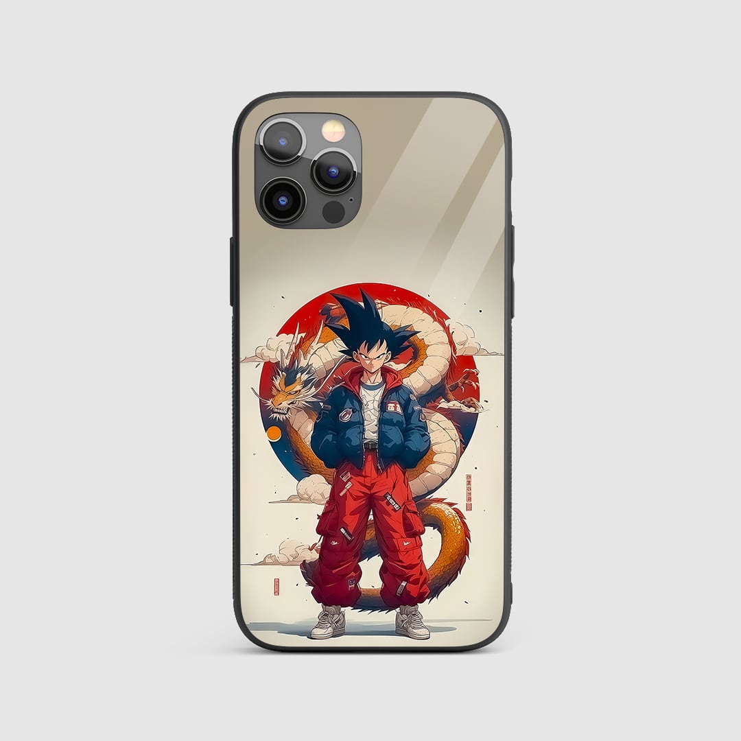 Son Goku Silicone Armored Phone Case by Anime Phone Cover