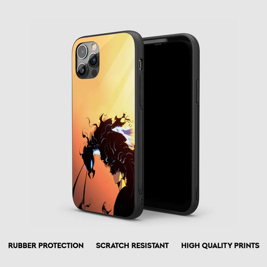 Sung Jinwoo Shadow Monarch Silicone Armored Phone Case