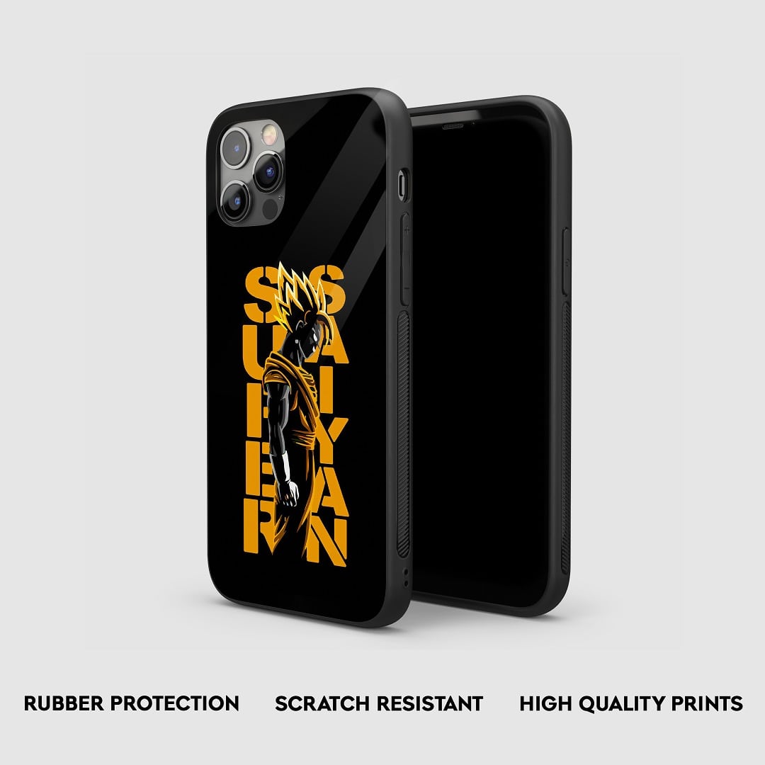 Super Saiyan Silicone Armored Phone Case by Anime Phone Cover