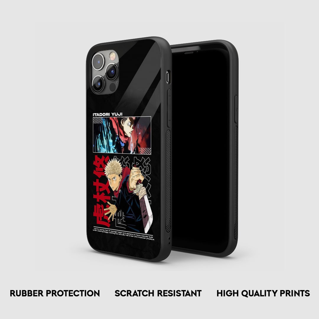 Yuji Divergent Fist Silicone Armored Phone Case by Anime Phone Cover