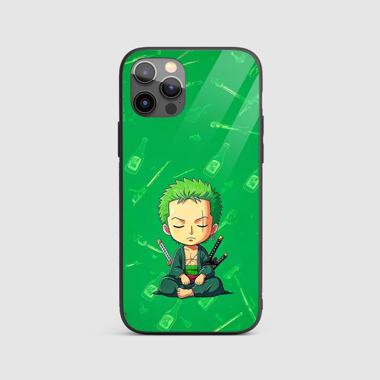 Zoro Chibi Silicone Armored Phone Case by Anime Phone Cover