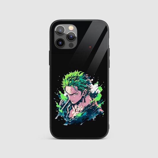 Zoro Minimal  Silicone Armored Phone Case by Anime Phone Cover