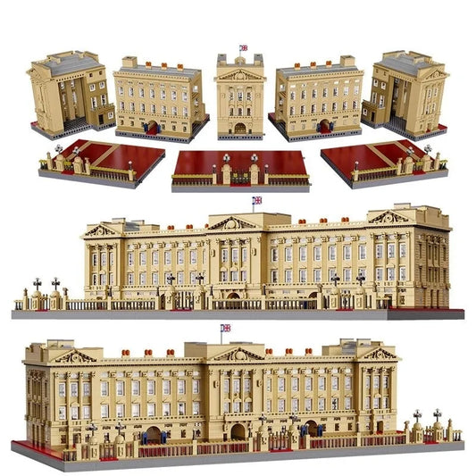 MOC Architecture Street Expert Buckingham Palace Bricks Toys