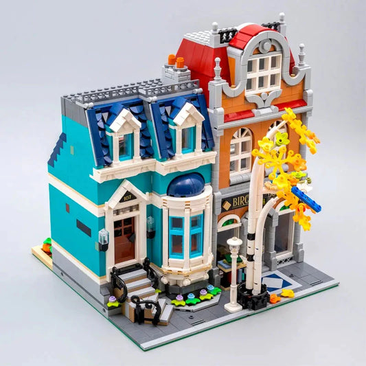 Creator Expert MOC City Bookshop Store Bricks Toy
