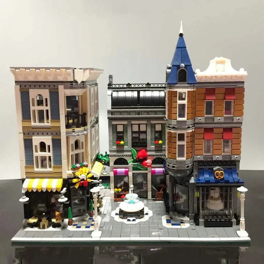 MOC 15019 Expert Creator City Assembly Square Bricks Toys