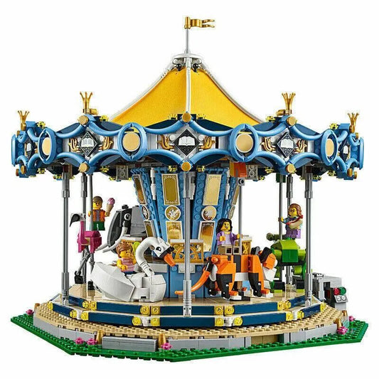 MOC 15036 Creator Expert City Carousel Bricks Toys