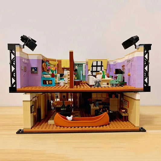 MOC 66333 Ideas Experts Friends Apartment Bricks Toy