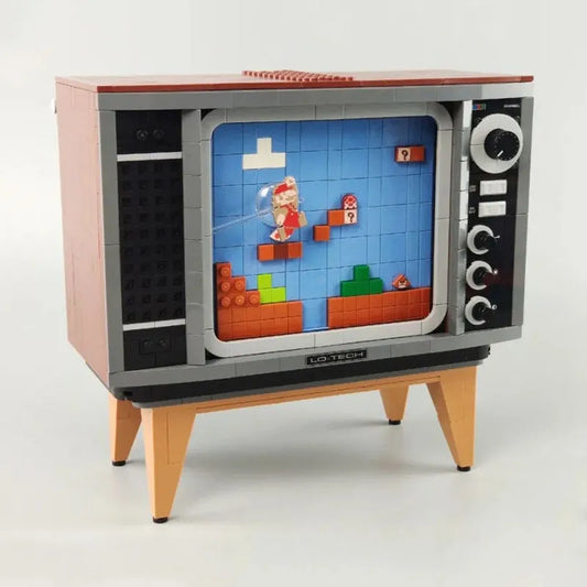 MOC 71301 FC Contra Retro Entertainment System Bricks Toys