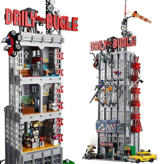 MOC 78008 Creator Expert Super Hero Daily Bugle Bricks Toys