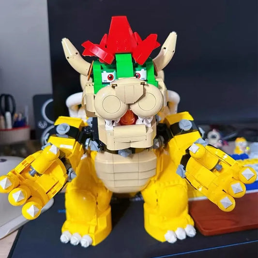 MOC 87031 Movie Super Mario Mighty Bowser Bricks Toy