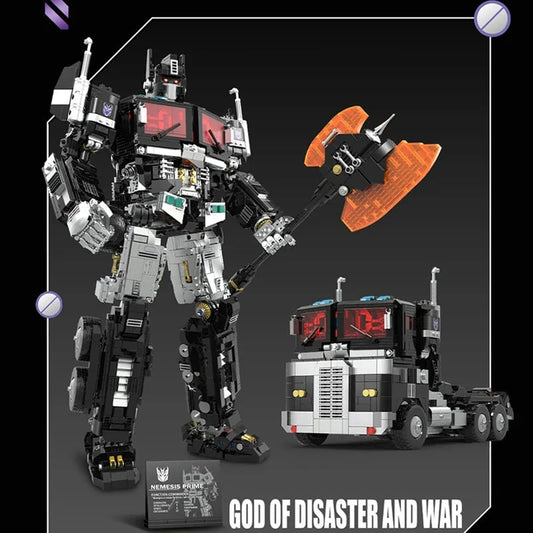 MOC 996 Experts God of Disaster and War Mecha Bricks Toys