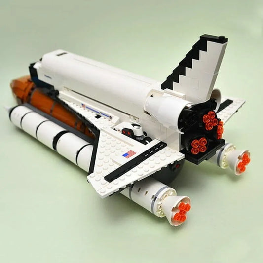MOC Apollo Space Shuttle Expedition Bricks Toys 16014