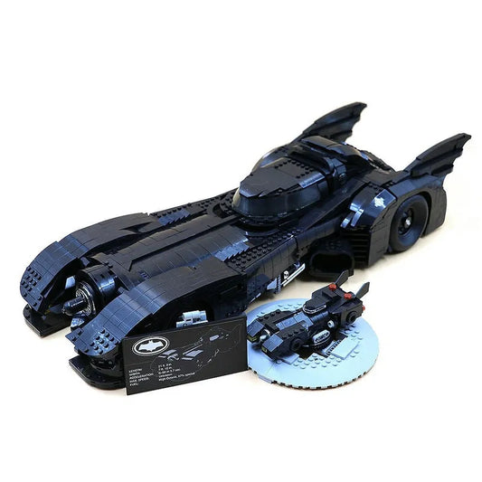 MOC Batman Super Hero 1989 Batmobile Bricks Toys Canada Stock