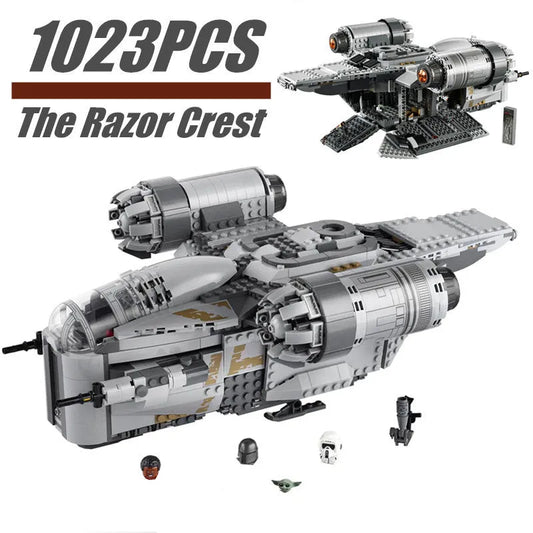 Building Block Star Wars MOC 60017 Razor Crest Bricks Toy
