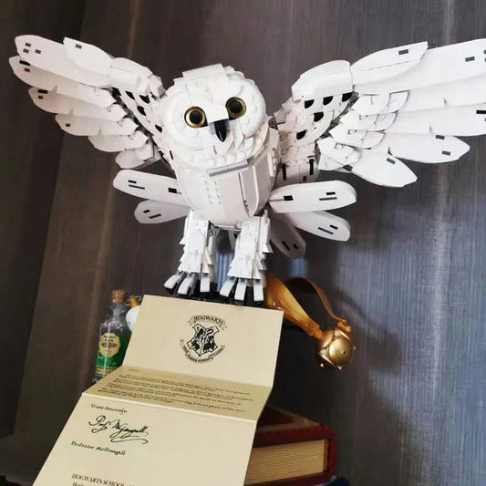 Harry Potter MOC UCS Hogwarts Icons Bricks Toys