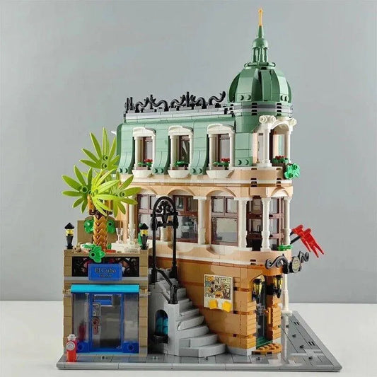 Building Blocks City Street Boutique Hotel Bricks Toy MOC 22050