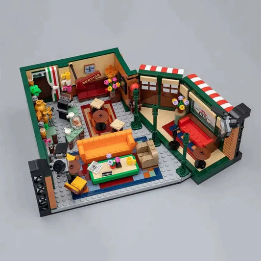 Friends Building Blocks MOC Central Perk Ideas Bricks Toy