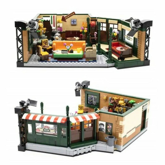 Friends Building Blocks MOC Central Perk Ideas Bricks Toy