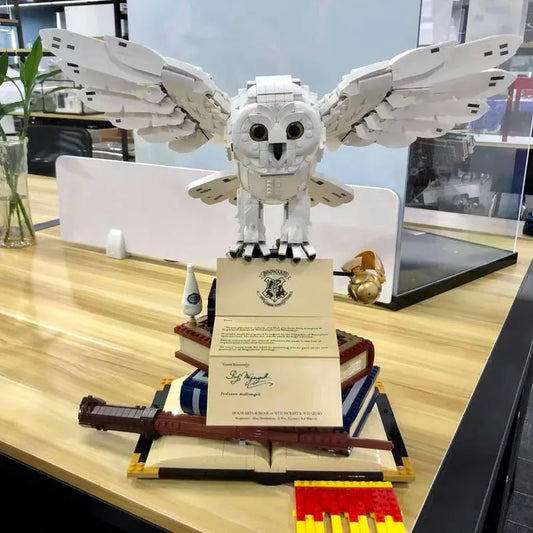 Building Blocks MOC Harry Potter UCS Hogwarts Icons Bricks Toy