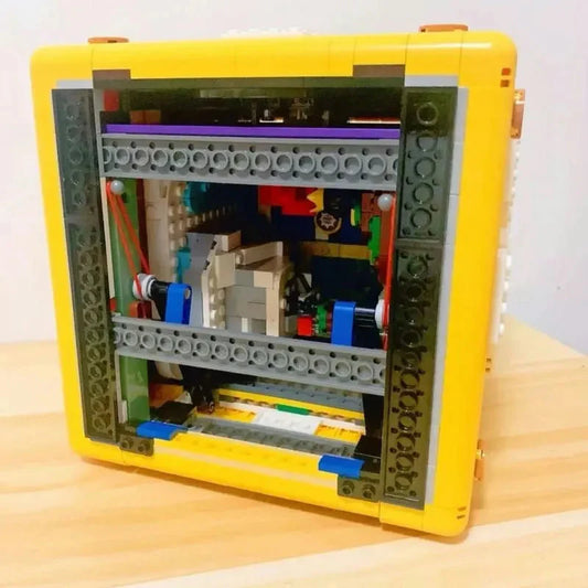 Building Blocks MOC Movies Super Mario Question Mark Bricks Toy