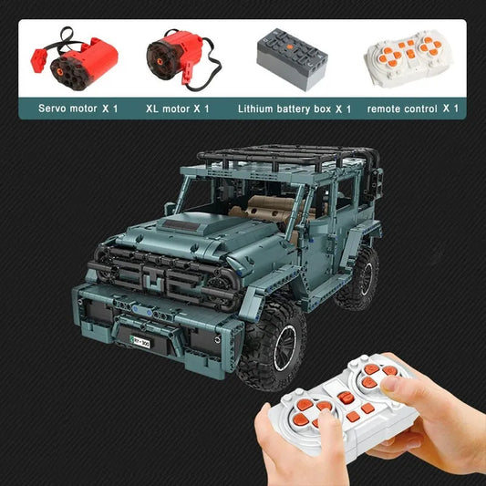 MOC C009 RC Concept RY300 Off Road Vehicle SUV Bricks Toy
