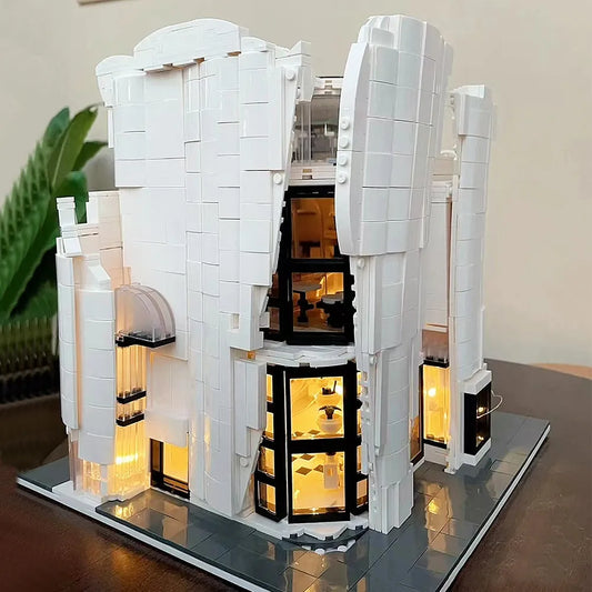 City Street Expert MOC Luxury Flagship Store Bricks Toys
