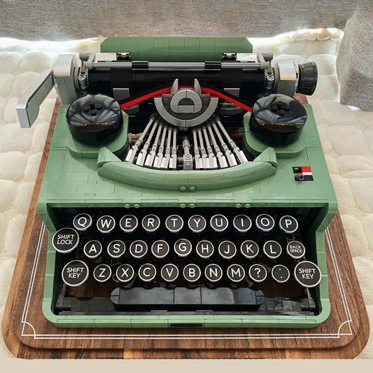 MOC Creative Expert Retro Typewriter Bricks Toy 66886
