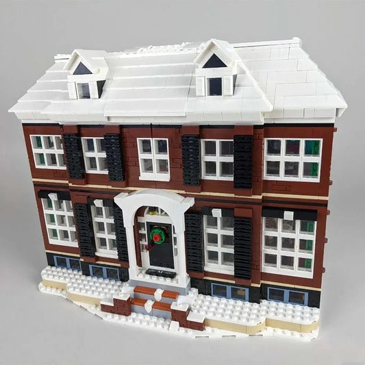 Creative Ideas MOC Home Alone House Bricks Toys