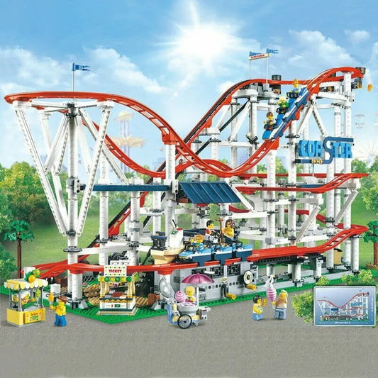 Creator City Experts MOC 15039 Roller Coaster Bricks Toy EU
